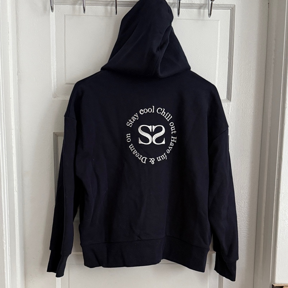 Sandro navy hoodie